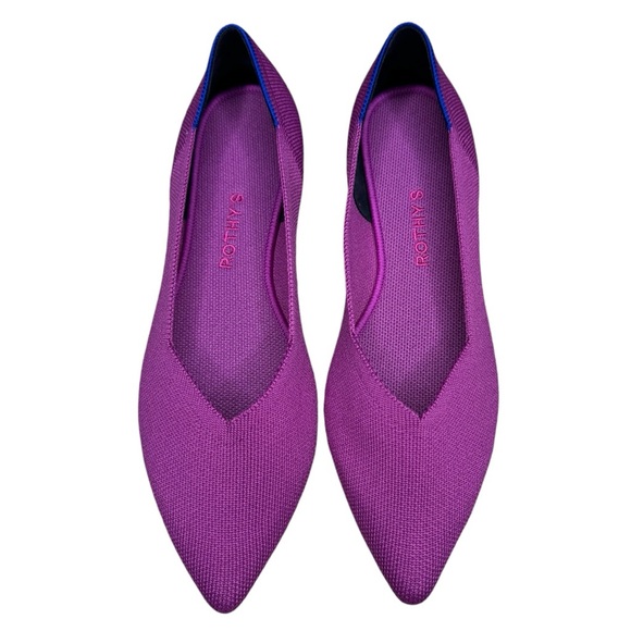 Rothy's Shoes - Rothy’s The Point Wild Orchid Ballet Flats 11.5 Slip-On Comfort NWOB